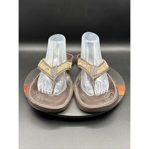 Men's SIZE 11 GUESS Flip Flops Thong Beach Slider Slip on Casual Slipper